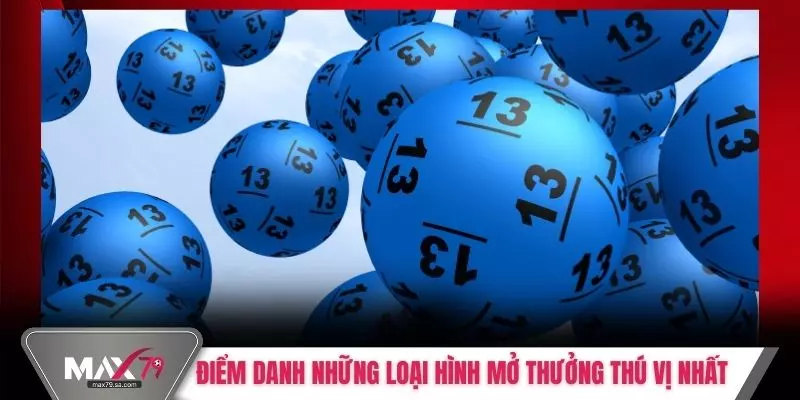 Điểm danh những loại hình mở thưởng thú vị nhất