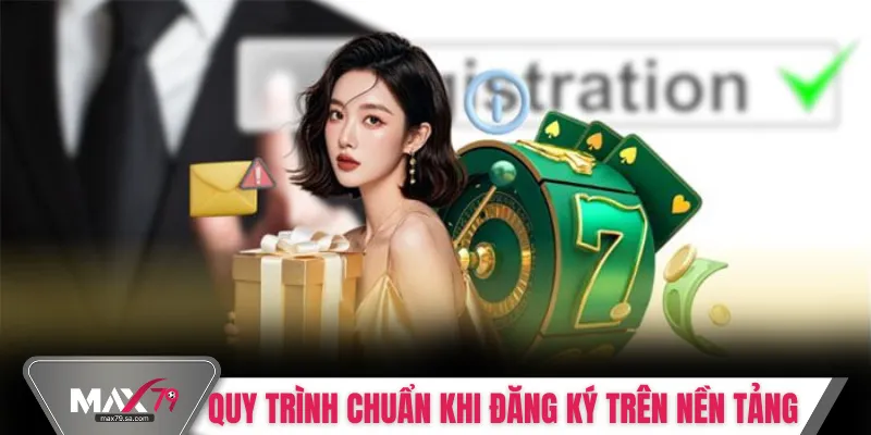 Quy trình chuẩn khi đăng ký trên nền tảng